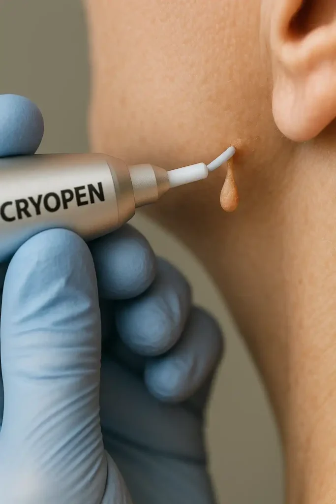 Cryopen for skin tags removal Bellshill speak to our team today!