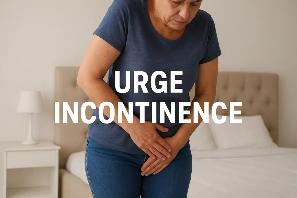 how to manage urge incontinence Bellshill symptoms