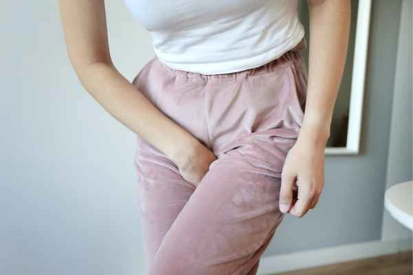 woman struggling with urine incontinence Bellshill