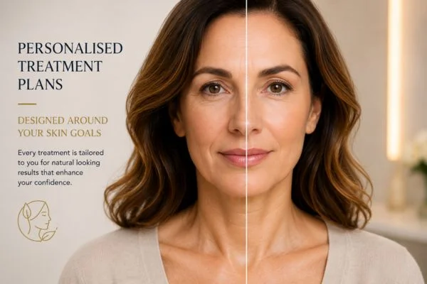 Before and after results of Collagen Lift Therapy Bellshill
